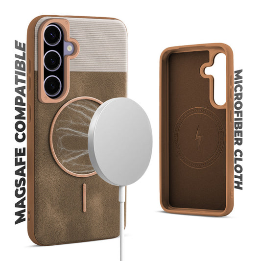 Luxury Leather MagSafe Case for Samsung A36 5G