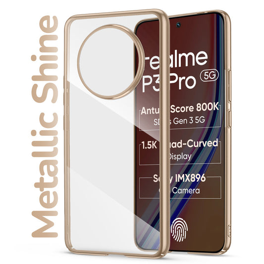Shiny Edge Hard Case For Realme P3 Pro 5G