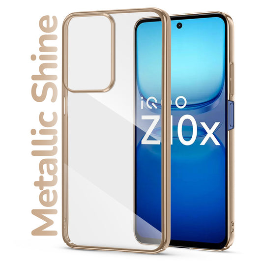 Shiny Edge Hard Case For iQOO Z10x 5G