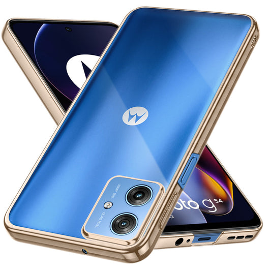 Shiny Edge Hard Case For Motorola Moto G54 5G