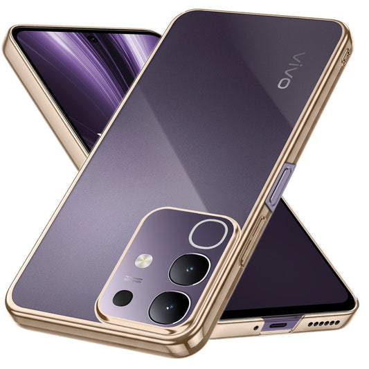 Shiny Edge Hard Case For Vivo T4X 5G