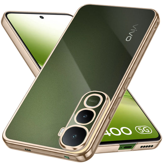 Shiny Edge Cuts Case for Vivo Y400 5G
