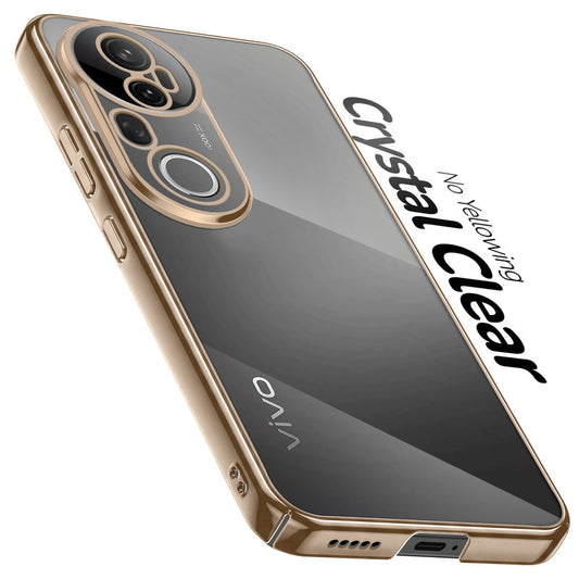 Shiny Edge Hard Case For Vivo T4 Ultra 5G