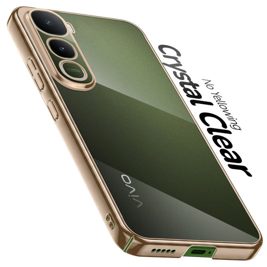 Shiny Edge Cuts Case for Vivo Y400 5G