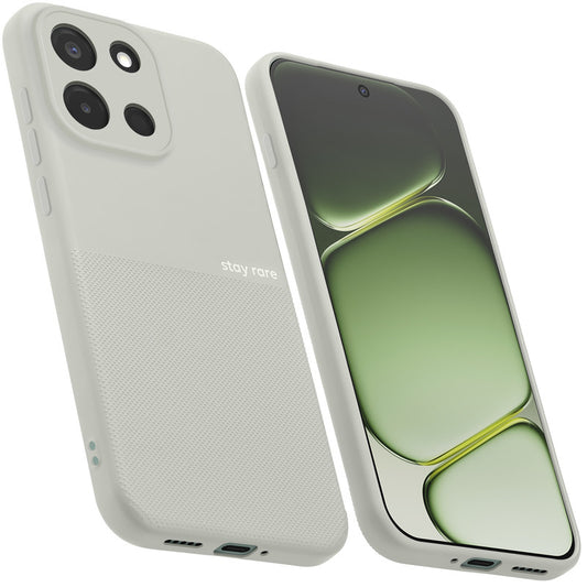 Matte Grip Silicone Case With Camera Protection & Microfiber Lining For OnePlus Nord 6 5G