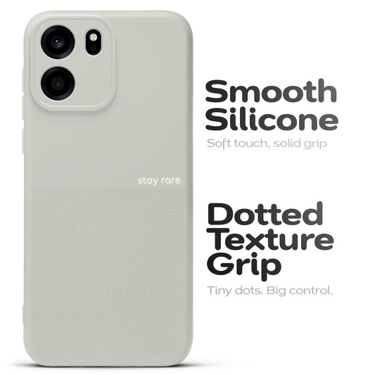 Matte Grip Silicone Case With Camera Protection & Microfiber Lining For OnePlus Nord CE 6 5G