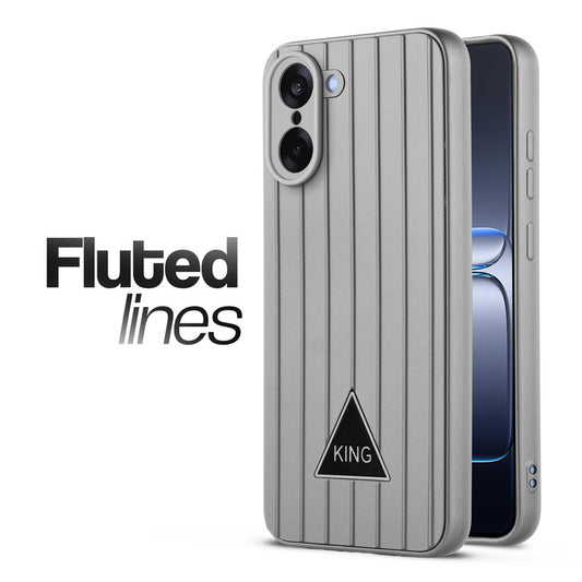 Glossy Matte Line Texture Back Cover for OnePlus Nord CE 5 5G