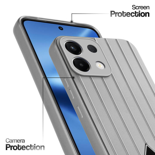 Glossy Matte Line Texture Back Cover for Oppo K13 5G