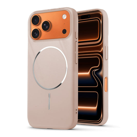 Apple iphone 17 Pro Max Polished Titanium Hard Case