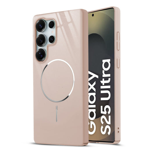 Smooth & Shiny Glossy Hard Back Cover Case For Samsung S25 Ultra 5G With Magsafe Support