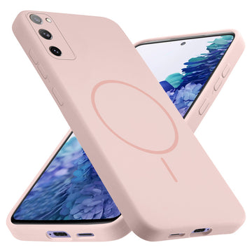 MagSafe Compatible Liquid Silicone Case For Samsung S20 FE 5G