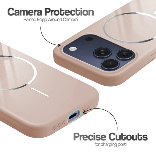 Apple iPhone 17 Pro Polished Titanium Hard Case