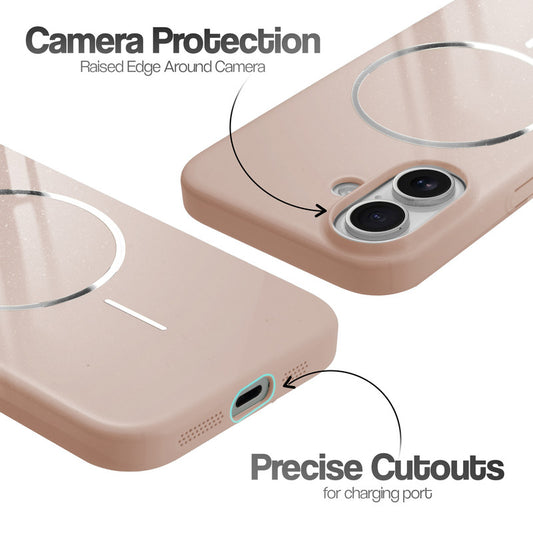 Smooth & Shiny Glossy Hard Back Cover Case For Apple iPhone 17 With Magsafe Support