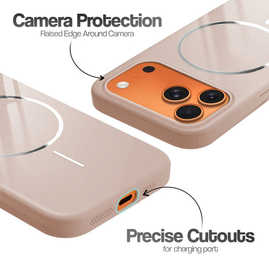 Apple iphone 17 Pro Max Polished Titanium Hard Case
