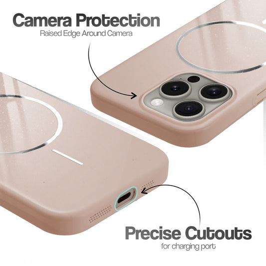 Apple iPhone 15 Pro Max Polished Titanium Hard Case