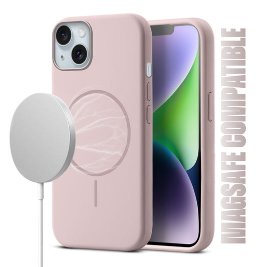 MagSafe Compatible Liquid Silicone Case For Apple iPhone 14 Plus
