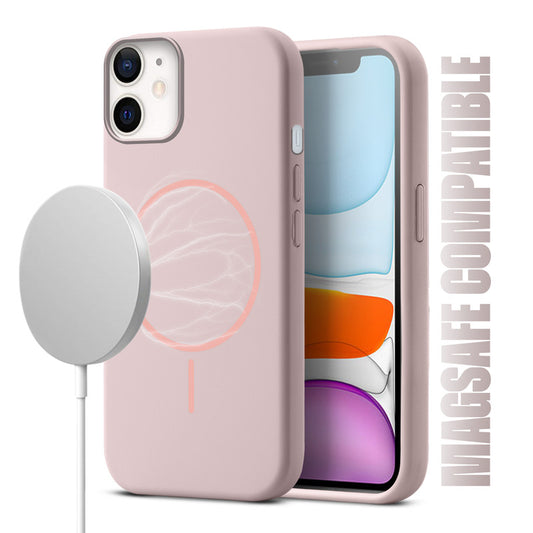 MagSafe Compatible Liquid Silicone Case For Apple iPhone 11