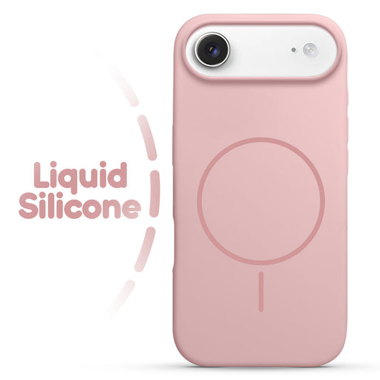 Cloud Feel Silicone Case for Apple iPhone 17 Air – Supports Wireless Charging