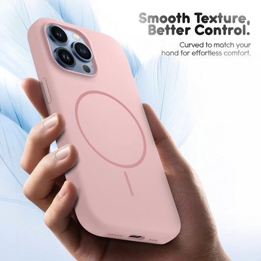 Cloud Feel Silicone Case for Apple iPhone 13 Pro – Supports Wireless Charging