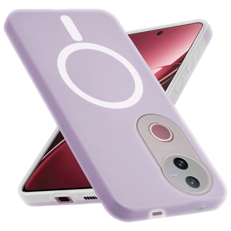 Classic Matte Silicone Back Case for Vivo T4R 5G