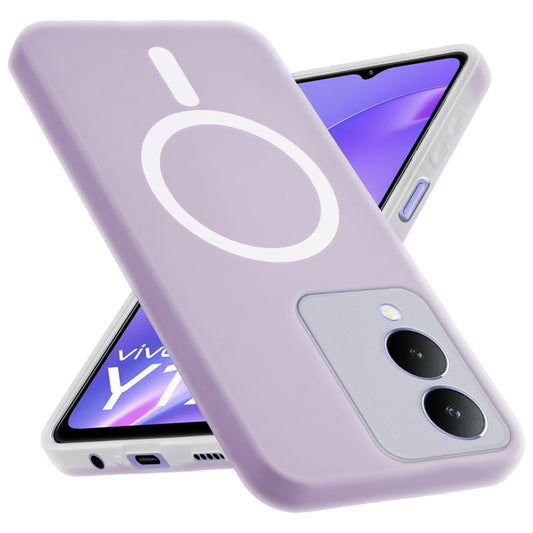 Classic Matte Silicone Back Case for Vivo Y17s