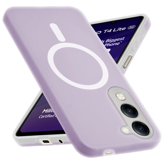 Classic Matte Silicone Back Case for Vivo T4 Lite 5G