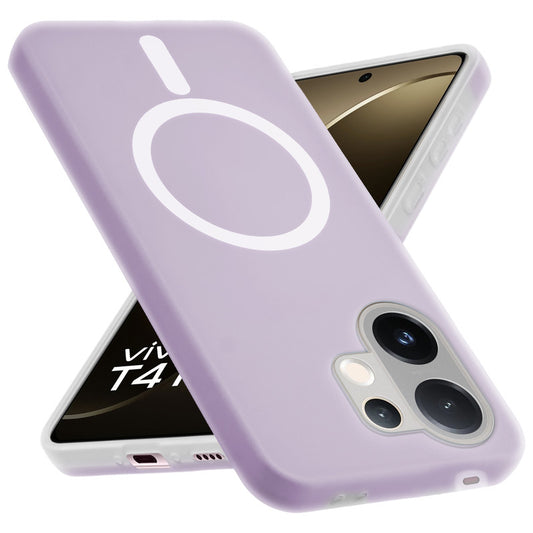 Classic Matte Silicone Back Case for Vivo T4 Pro 5G