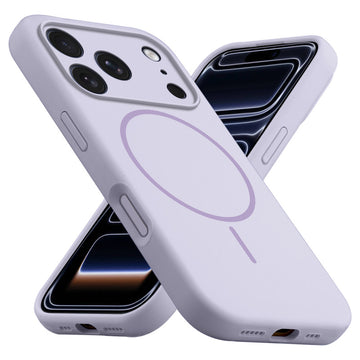 MagSafe Compatible Liquid Silicone Case For Apple iPhone 17 Pro With Camera Protection