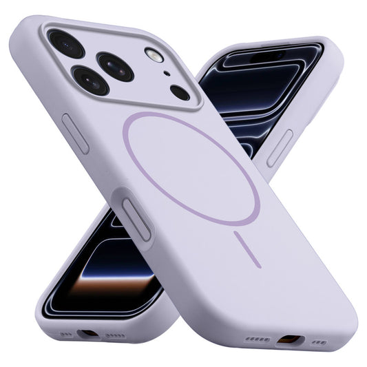 MagSafe Compatible Liquid Silicone Case For Apple iPhone 17 Pro With Camera Protection