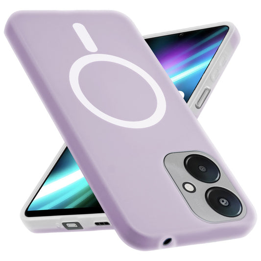 Classic Matte Silicone Back Case for Poco M6 5G