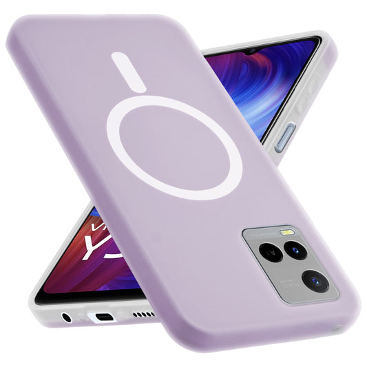 Classic Matte Silicone Back Case for Vivo Y33S