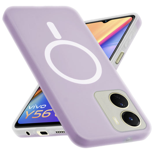 Classic Matte Silicone Back Case for Vivo Y56 5G