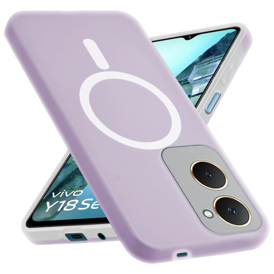 Classic Matte Silicone Back Case for Vivo Y18