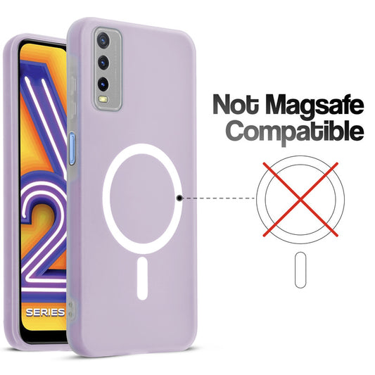 Classic Matte Silicone Back Case for Vivo Y20