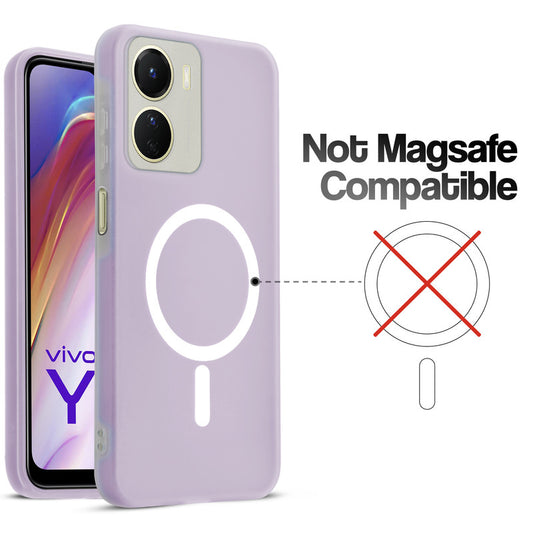 Classic Matte Silicone Back Case for Vivo Y16