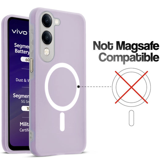 Classic Matte Silicone Back Case for Vivo T4 Lite 5G