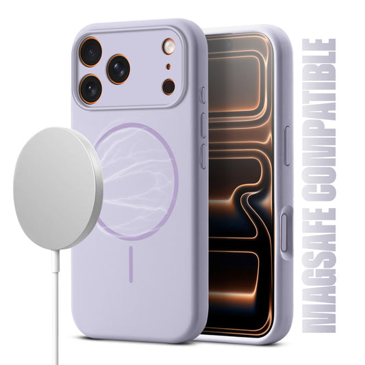 MagSafe Compatible Liquid Silicone Case For Apple iPhone 17 Pro Max With Camera Protection