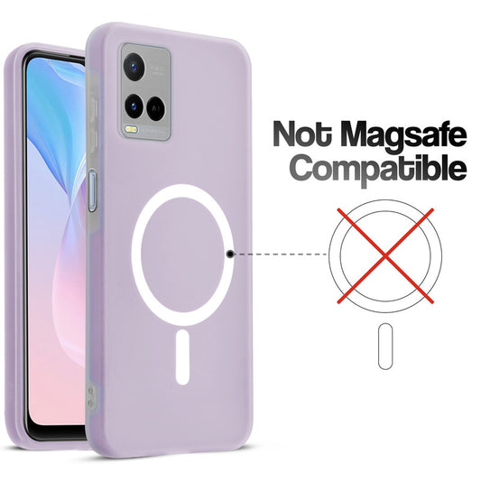 Classic Matte Silicone Back Case for Vivo Y21