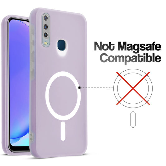 Classic Matte Silicone Back Case for Vivo Y17