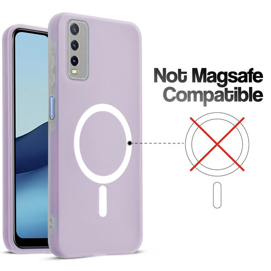 Classic Matte Silicone Back Case for Vivo Y20A