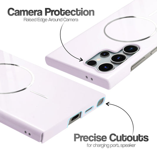 Samsung S24 Ultra 5G Polished Titanium Hard Case