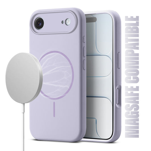 MagSafe Compatible Liquid Silicone Case For Apple iPhone 17 Air With Camera Protection