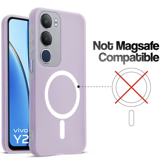 Classic Matte Silicone Back Case for Vivo Y29 5G