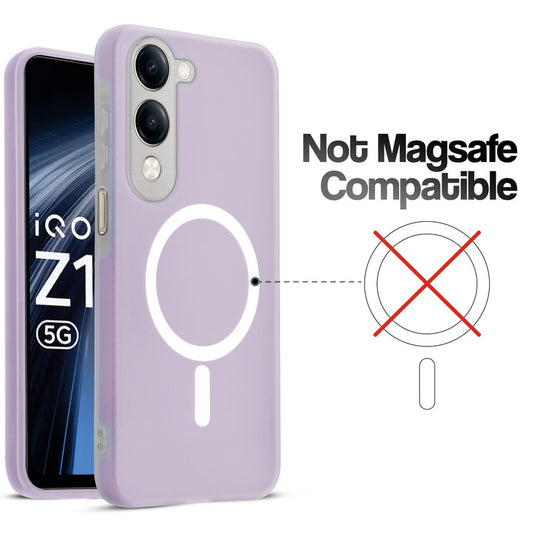 Classic Matte Silicone Back Case for iQOO Z10 Lite 5G