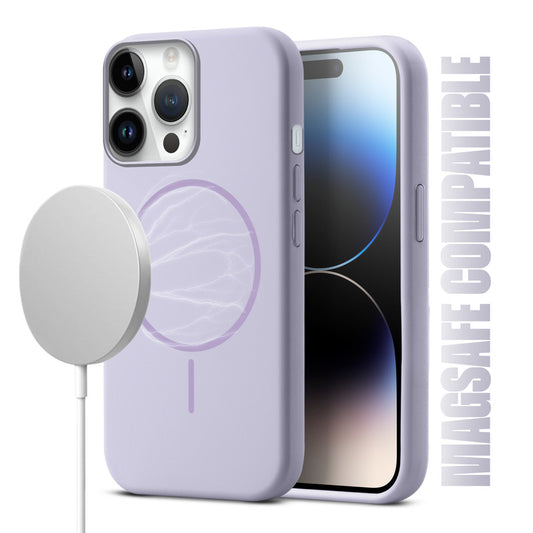 MagSafe Compatible Liquid Silicone Case For Apple iPhone 14 Pro