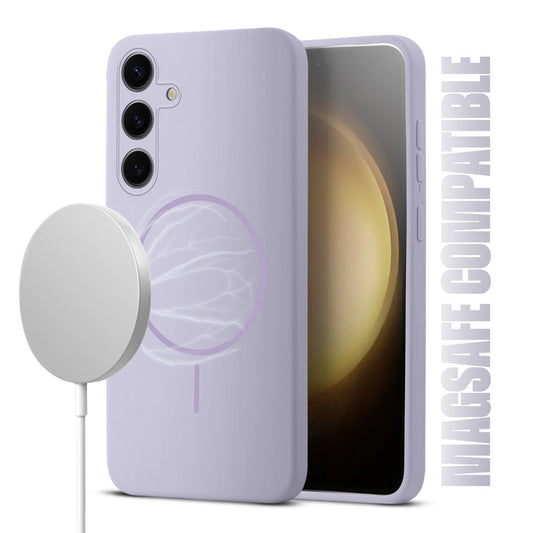 MagSafe Compatible Liquid Silicone Case For Samsung S23 FE 5G