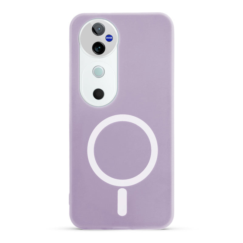Classic Matte Silicone Back Case for Vivo V40 Pro 5G
