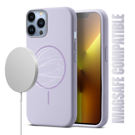 MagSafe Compatible Liquid Silicone Case For Apple iphone 13 Pro Max