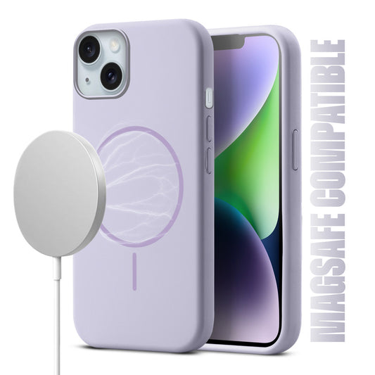 MagSafe Compatible Liquid Silicone Case For Apple iPhone 14 Plus
