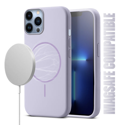 MagSafe Compatible Liquid Silicone Case For Apple iPhone 13 Pro